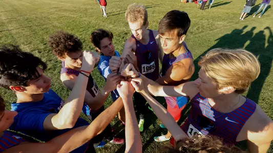 XC Team Huddle