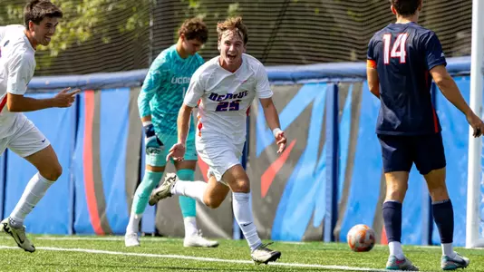 Nolan McGuire celebrates