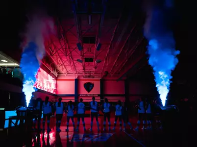 DePaul volleyball team intro