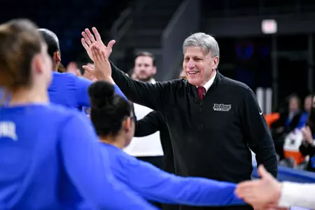doug bruno high fives players