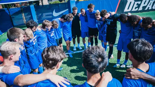 MSOC Pregame Huddle - 10.3