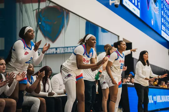 The bench celebrates.