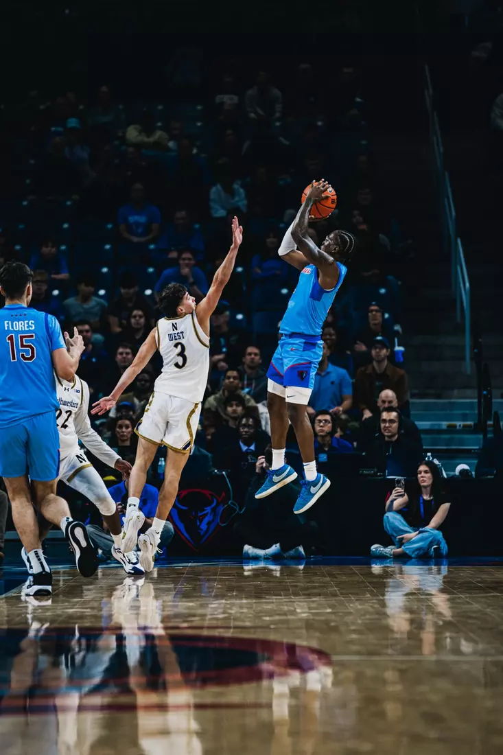 Layden Blocker shoots jump shot