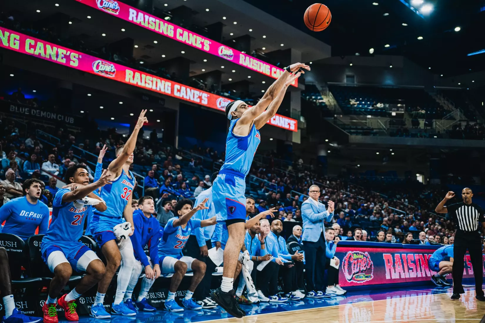 RJ Smith shoots three