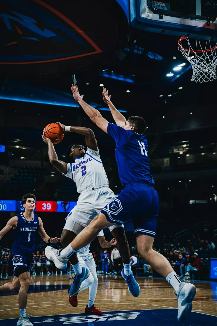 Layden Blocker going up for a shot