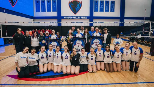 team senior day photo