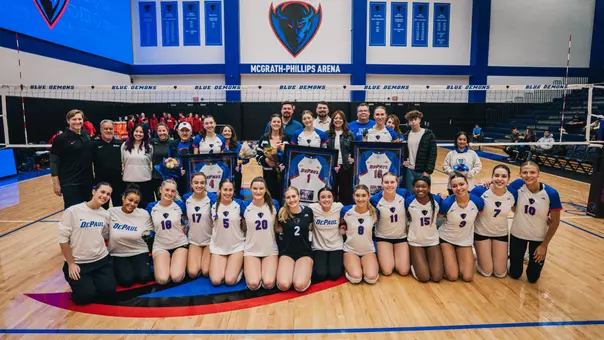 team senior day photo