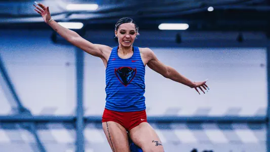 Jaiah Hopf won the triple jump