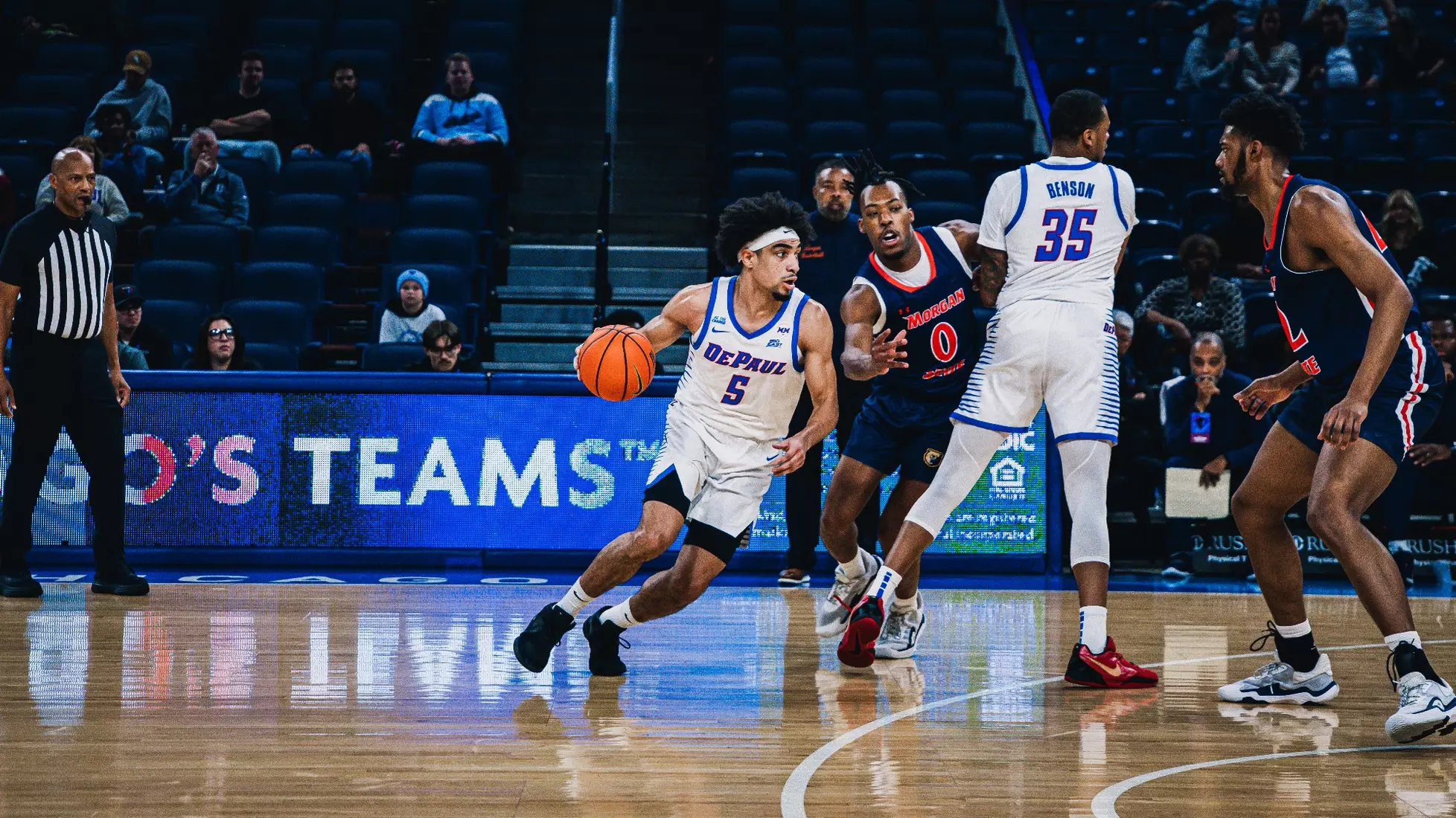 RJ Smith guides the offense.