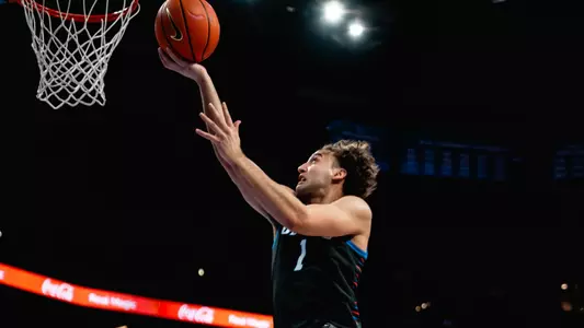 isaiah rivera goes up for a layup