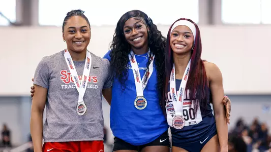 Sade Miller on podium