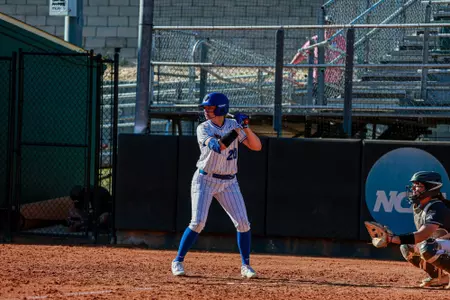 Chelsea Parker readies bat