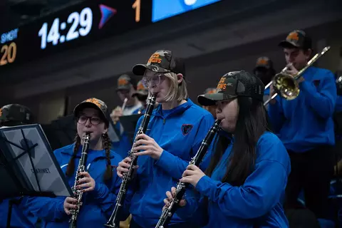 Screamin' Demons band performs at Wintrust Arena