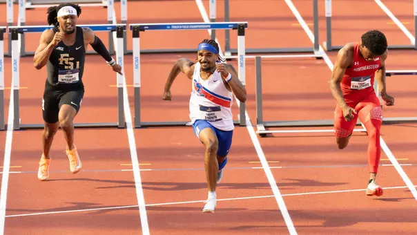 Darius Brown at NCAA Finals