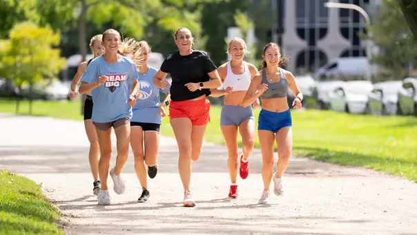 Women's Cross Country Practice