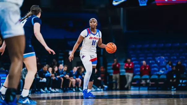 Junior Sumer Lee initiates the offense in the halfcourt.