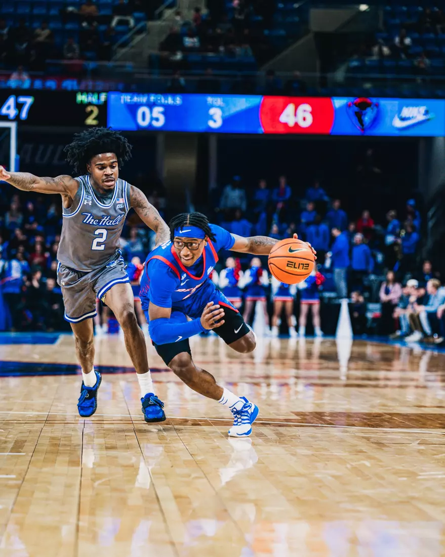 Layden Blocker drives in.