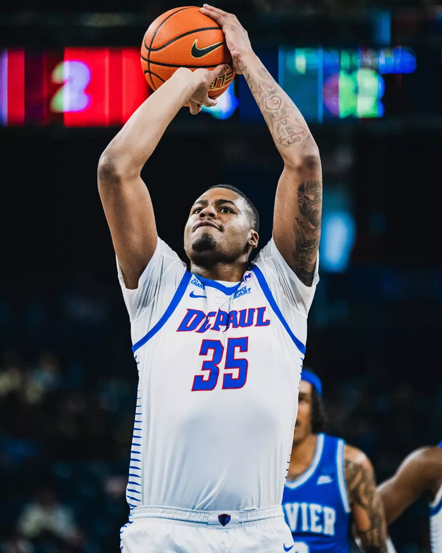 Forward NJ Benson takes an attempt from the charity stripe.