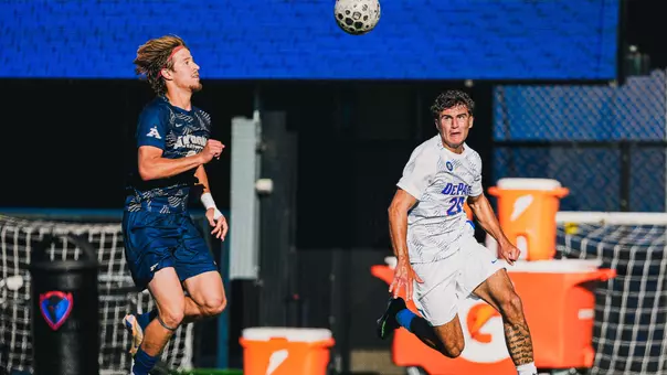 Keagan Pace goes for a ball