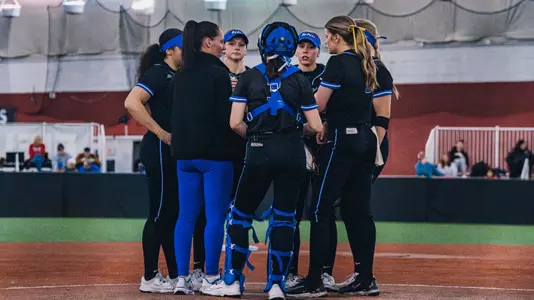 softball Meeting in the circle