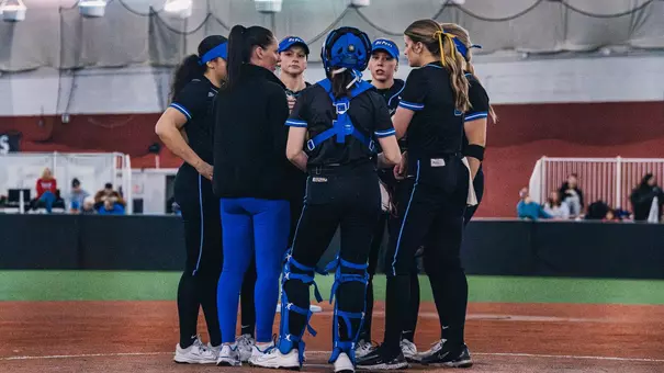 softball Meeting in the circle
