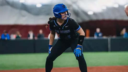 Emersyn Coulter looks at the base paths