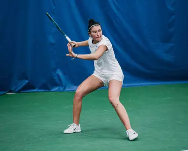 Roberta Sechi hits a forehand