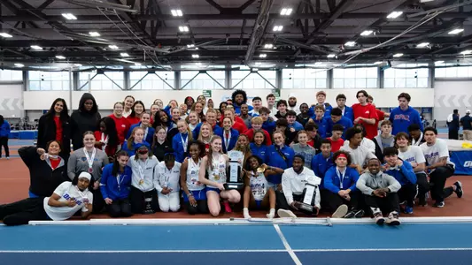 2026 BIG EAST Indoor Track and Field Championships runner-up team photo
