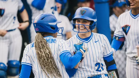 Morgan Rogers and Lydia Ettema celebrate