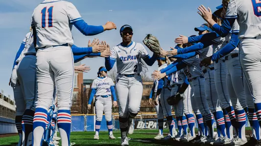 Morgan Rogers runs out during introductions