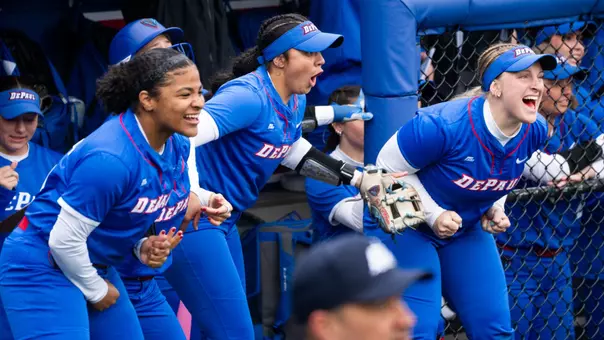 Blue Demons celebrate