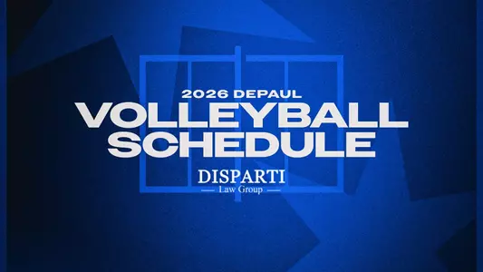 2026 depaul volleyball schedule