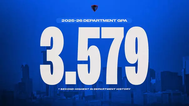 department gpa 3.579 2025-26