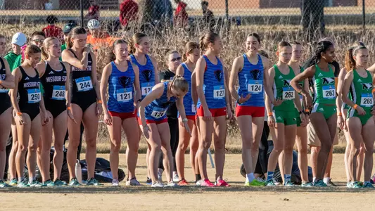 Women's Cross Country stood at the start line