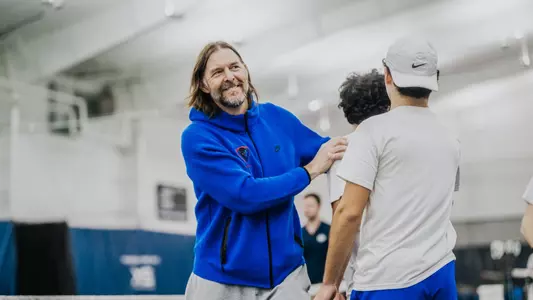 Coach Brothers celebrates a win