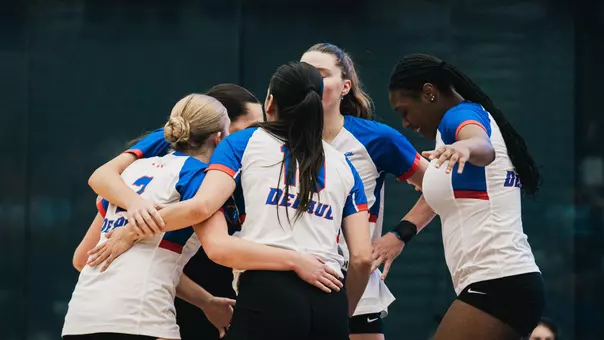 Volleyball huddle