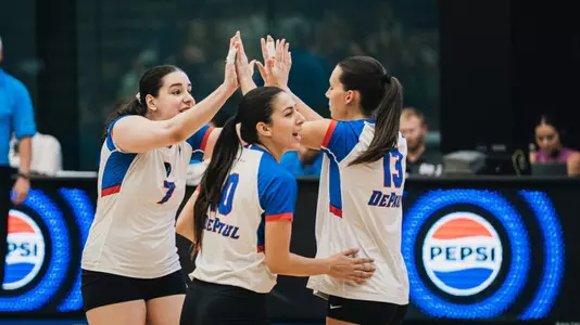 Volleyball high-five