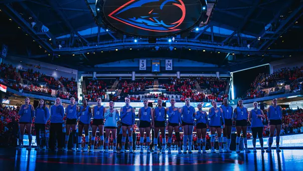 Volleyball anthem at Wintrust Arena