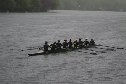 Dragon Rowers Win Two Races Against Lehigh Image