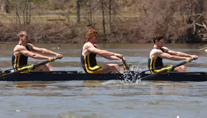 Men's Varsity Eight Finishes Seventh at Season-Opening Navy Day Regatta Image