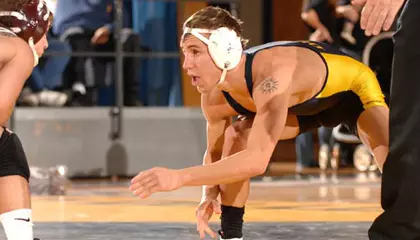 Wrestling Picks Up First Win with 30-9 Topping of East Stroudsburg Image