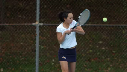 Women's Tennis Drops 5-2 Match at St. Peter's Image
