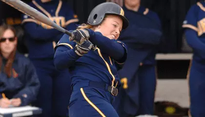 Hastings Joins 100-Hit Club, But Dragons Fall to Boston College at Bronco Stampede Image