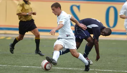 Bafile's Late Goal Defeats Rider, 1-0, in Drexel Invitational Tournament Image