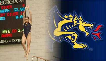 Hynes Closes Georgia Diving Invitational with Another Second-Place Finish Image