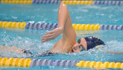 Hynes and Csakai Win Events in Season Opening Dual at La Salle Image