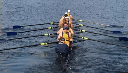 Novice Eight Take Fifth in Grand Final, Varsity Eight Fourth in Petite Final at Knecht Cup Image