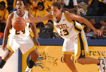 Defense Carries Dragons To Sweep of Rival Blue Hens Image