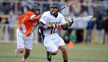 Dragons Score Four Straight Goals in Fourth Quarter to Rally Past Penn, 9-8 Image