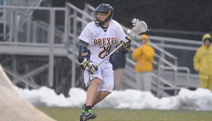 No. 14 Men's Lax Downs Albany, 7-6, for Sixth Straight Win Image